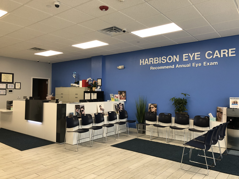 Harbison Eye Care Front Desk & Waiting Area