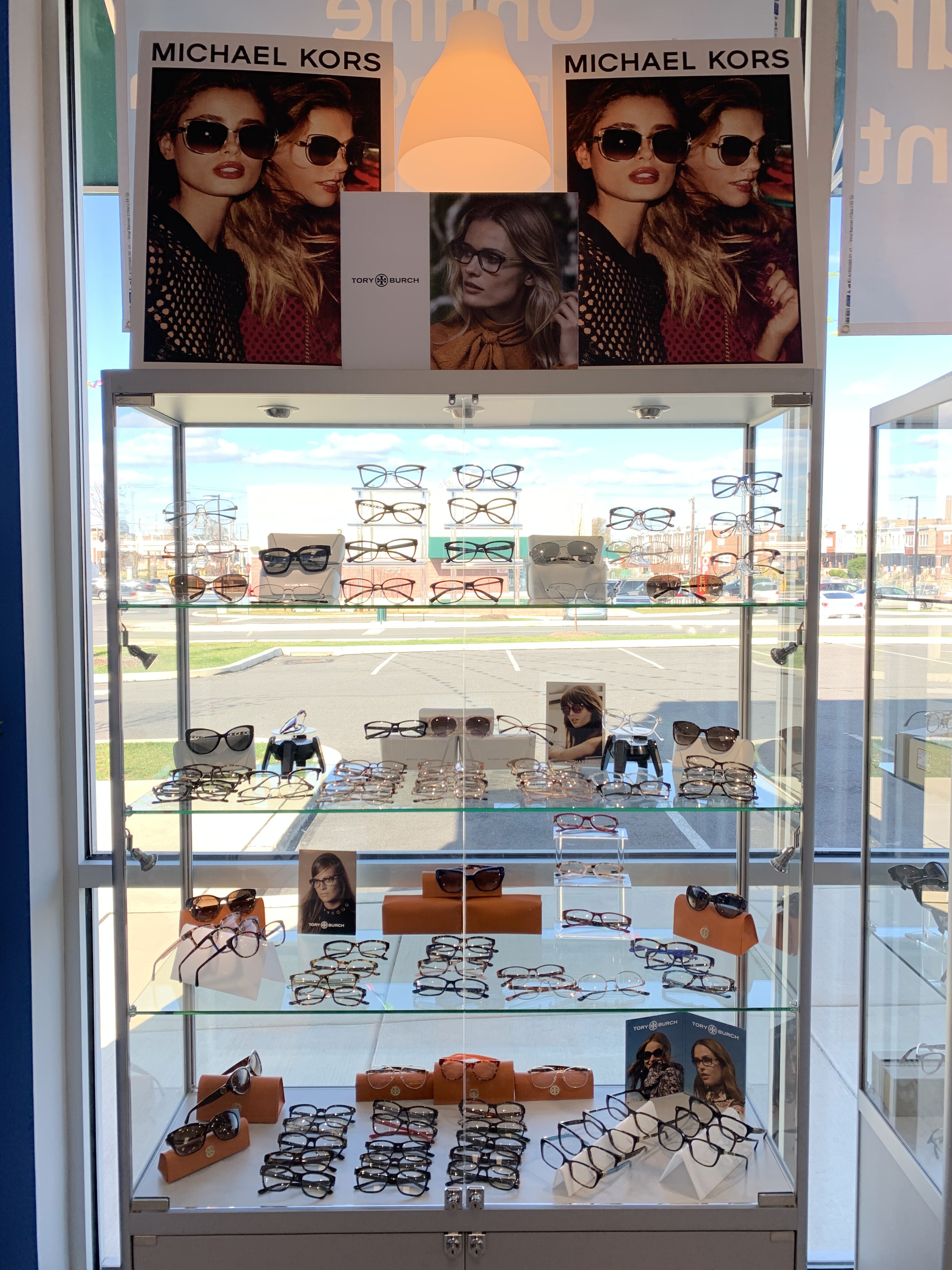 Tory Burch and Michael Kors Available at  Harbison Eye Care